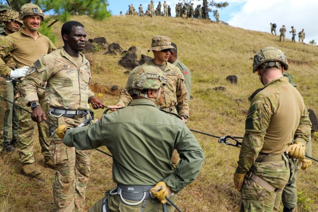 Exercise Cartwheel 2022 Rappelling