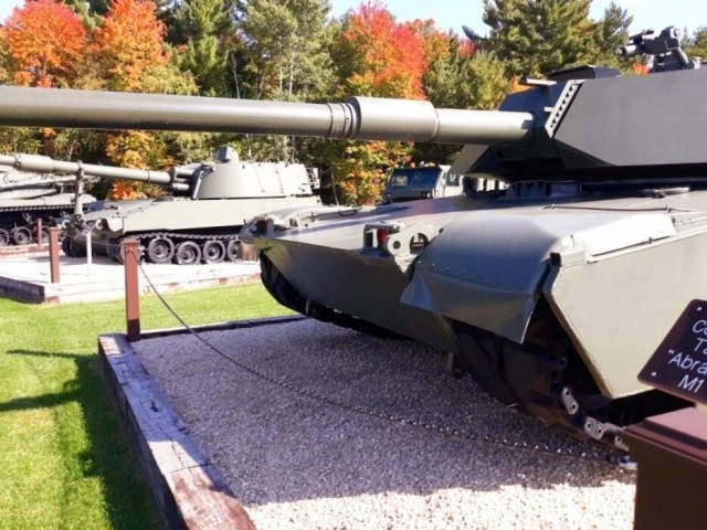 2022 Fall Colors at Fort McCoy&#39;s Equipment Park in historic Commemorative Area