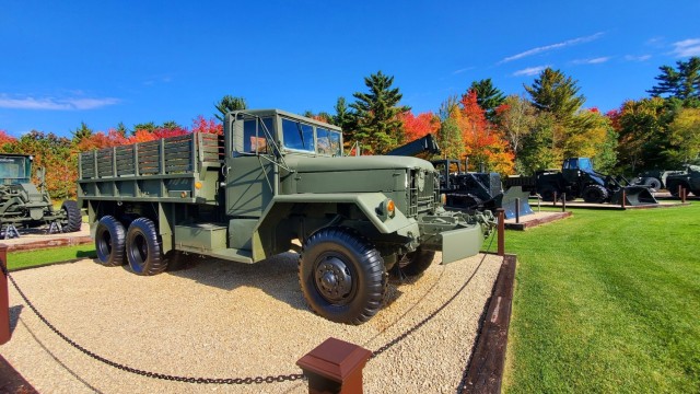 2022 Fall Colors at Fort McCoy&#39;s Equipment Park in historic Commemorative Area