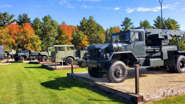 2022 Fall Colors at Fort McCoy&#39;s Equipment Park in historic Commemorative Area
