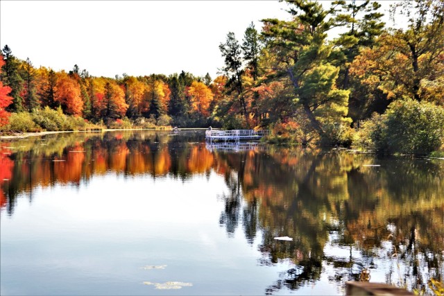 2022 Fall Colors at Fort McCoy&#39;s Swamp Pond