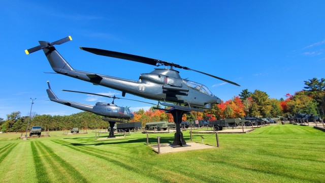 2022 Fall Colors at Fort McCoy&#39;s Equipment Park in historic Commemorative Area