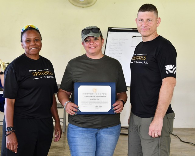 Resource Management Office (RMO), Budget Analyst Keila Arzuaga Rivera received a Deptartment of the Army Certificate of Appreciation for joining the RMO Team during the last quarter of fiscal year 2022 and helping to collect over $5.7 million helping to close successfully the fiscal year.