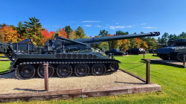 2022 Fall Colors at Fort McCoy&#39;s Equipment Park in historic Commemorative Area