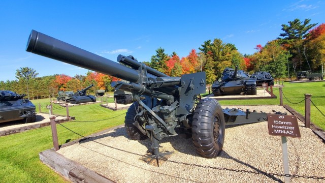 2022 Fall Colors at Fort McCoy&#39;s Equipment Park in historic Commemorative Area