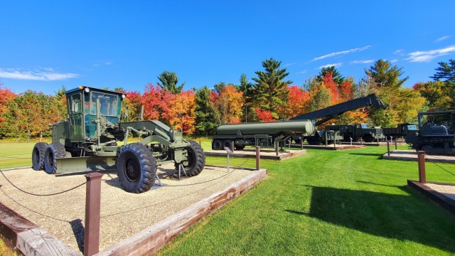 2022 Fall Colors at Fort McCoy&#39;s Equipment Park in historic Commemorative Area