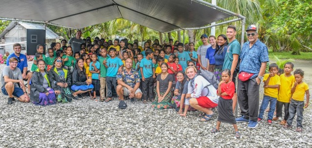 Kwajalein Donates School Supplies to Namu Atoll