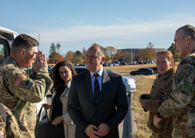 U.S. Army Undersecretary Visits Fort Riley SHARP Fusion Directorate