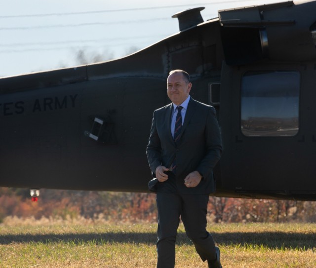 U.S. Army Undersecretary Visits Fort Riley SHARP Fusion Directorate