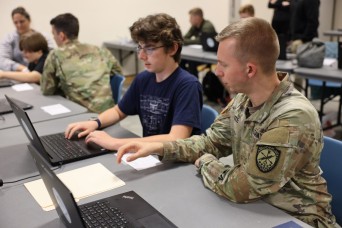 Brigade hosts Hackathon II event with County Library to encourage teen interest in Cybersecurity