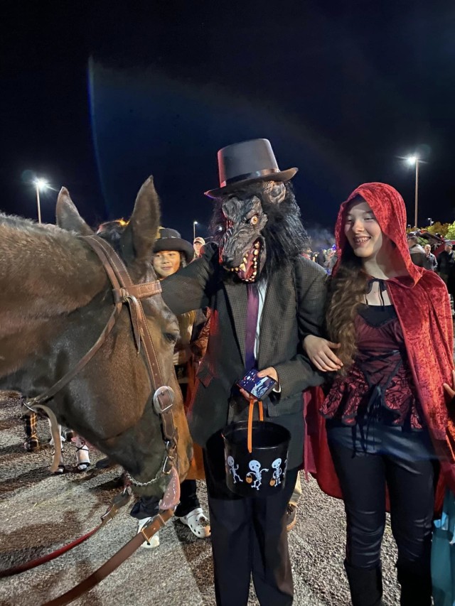 B Troop at Trunk-or-Treat