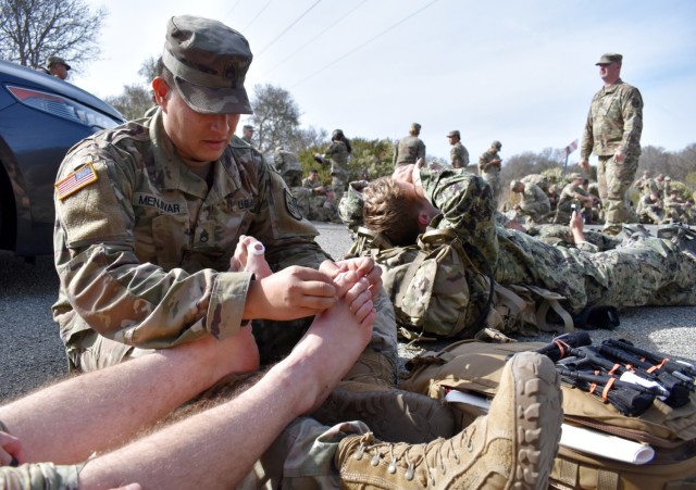 229th MI Bn. Soldiers complete 18.6-mile Norwegian Foot March