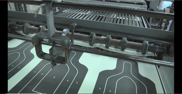 Targets being printed at the DLA Document Services Rock Island Arsenal facility.
