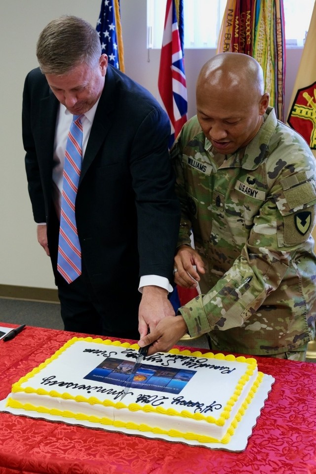 IMCOM-Pacific celebrates 20 years enabling Army readiness, leaders sign pledge