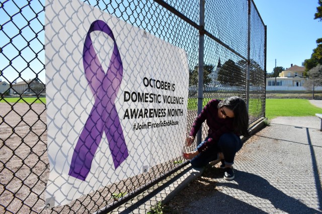 Presidio of Monterey advocate increases domestic violence awareness