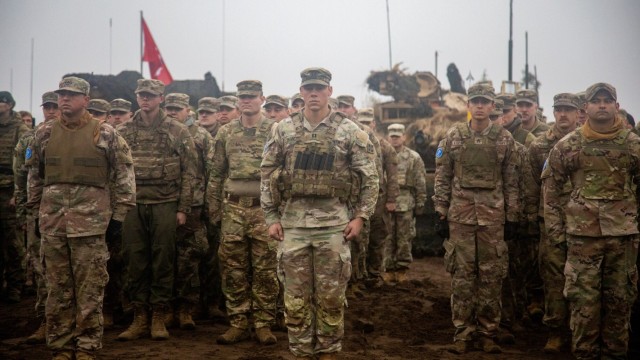 1-66 AR Tanks Roll Through Iron Wolf