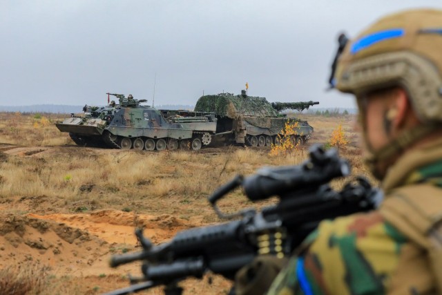 1-66 AR Tanks Roll Through Iron Wolf 22
