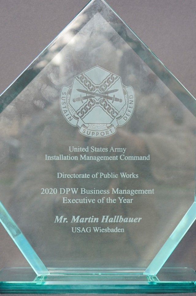 Local Wiesbaden native honored as U.S. Army Business Executive of the Year