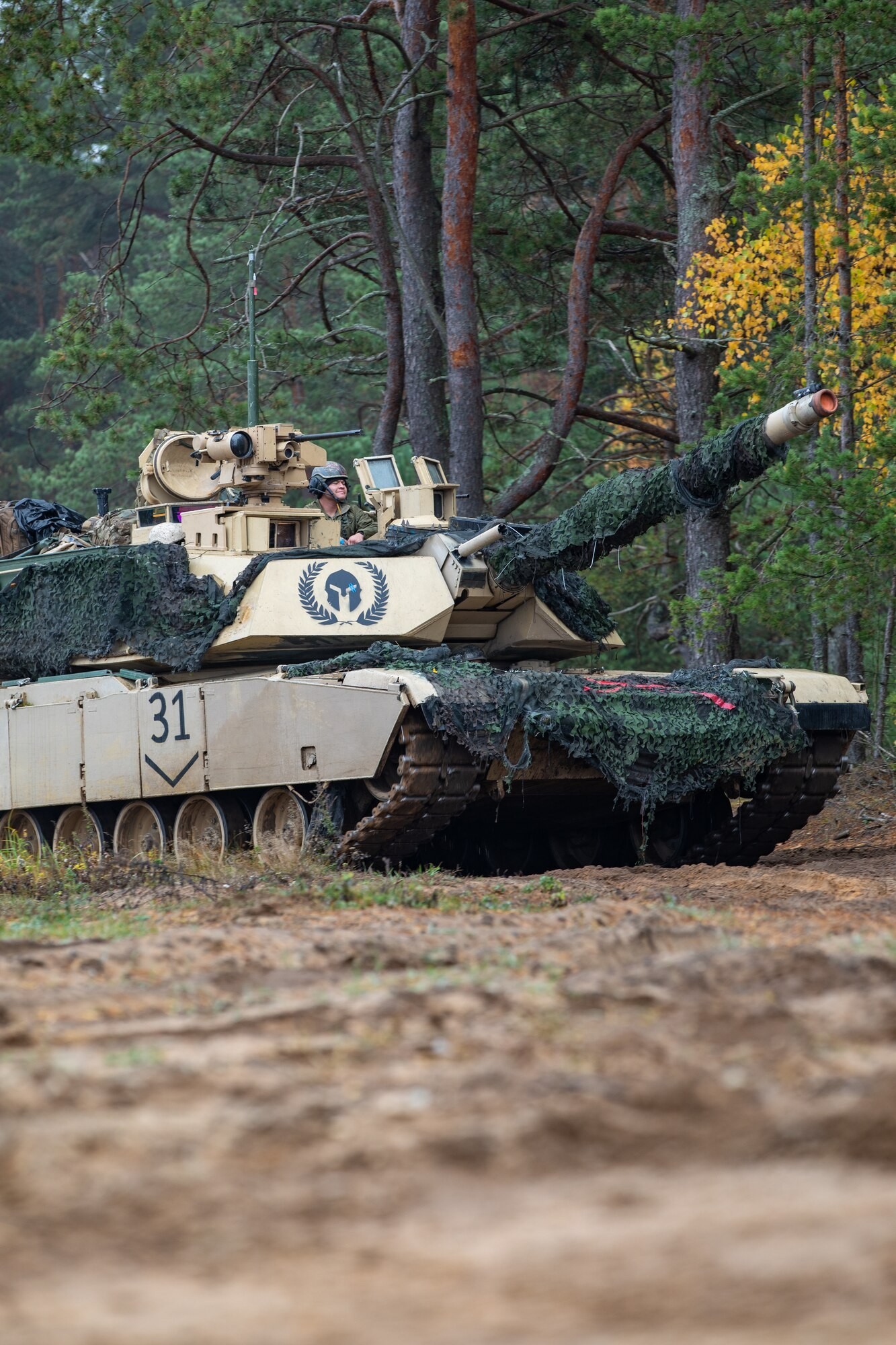 1-66 AR Tanks Roll Through Iron Wolf 22 | Article | The United States Army