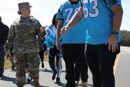 Military Outreach  Carolina Panthers 