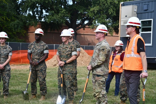 Swing Space groundbreaking