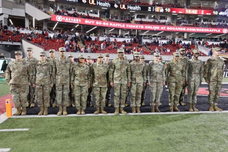 1st TSC conducts mass reenlistment at Cardinal Stadium, Article