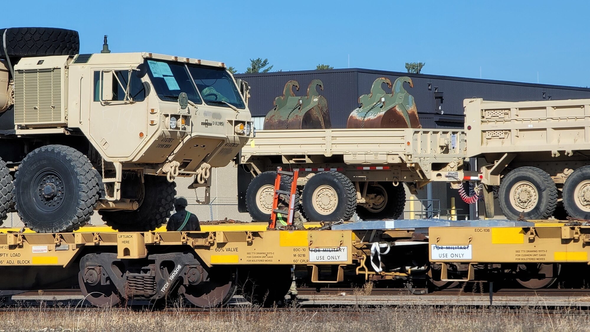 Fort McCoy supports rail movement for Army Reserve’s 411th Engineer ...