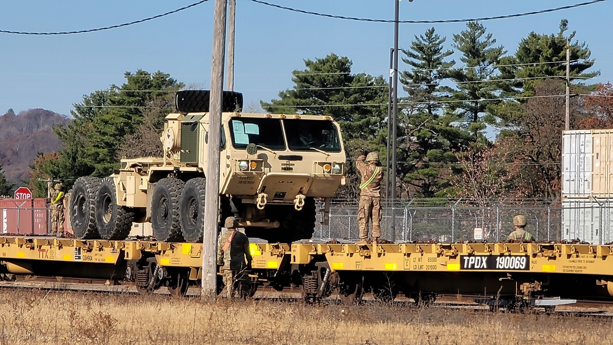 Fort Mccoy Supports Rail Movement For Army Reserve’s 411th Engineer 