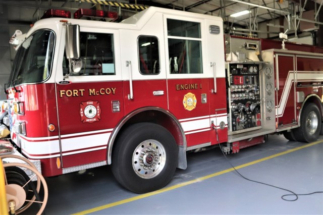Fort McCoy Directorate of Emergency Services Fire Department operations