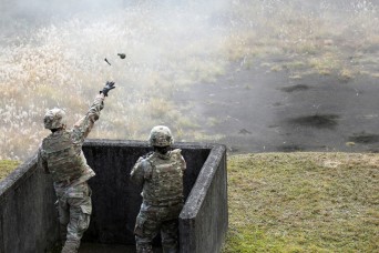 COMBINED ARMS TRAINING CENTER CAMP FUJI, Japan — Before any hand grenades could blast more shrapnel into a pockmarked range, anticipation filled the air...