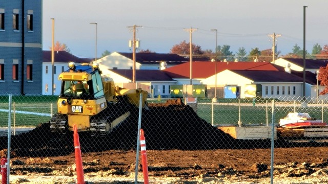 Construction operations for $11.96 million transient training brigade headquarters at Fort McCoy