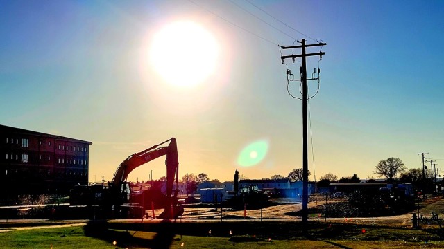 Construction operations for $11.96 million transient training brigade headquarters at Fort McCoy