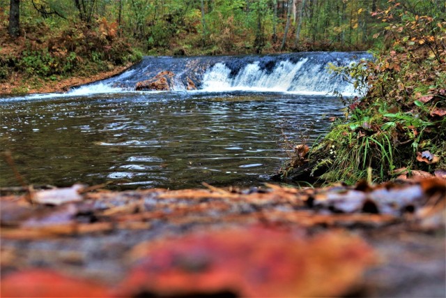 2022 Fall Colors at Trout Falls at Fort McCoy&#39;s Pine View Recreation Area