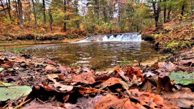 2022 Fall Colors at Trout Falls at Fort McCoy&#39;s Pine View Recreation Area