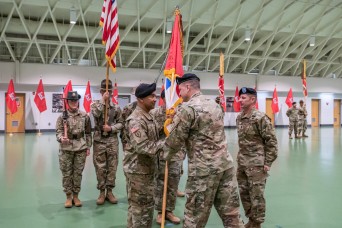 1st Engineer Brigade says farewell to Russell, welcomes Batchan during change-of-responsibility ceremony
