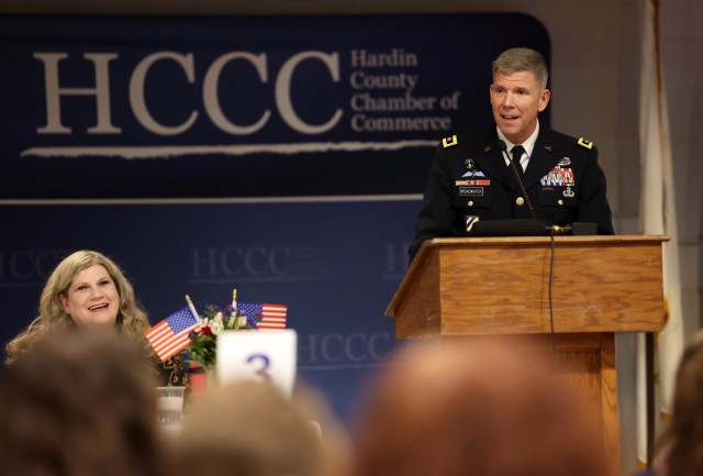 Hardin County Chamber members honor Army influence on Central Kentucky, the nation