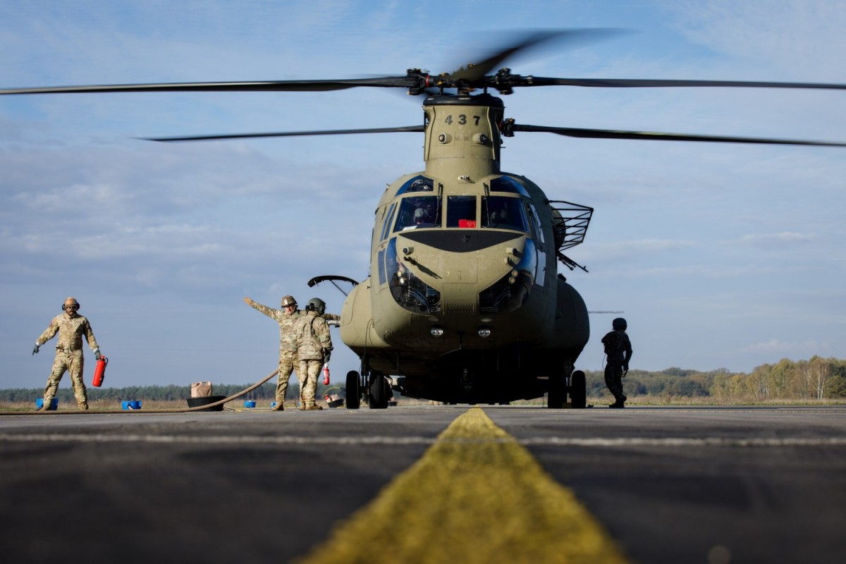 US Army's 12th CAB refuelers keep birds in flight at Netherland's