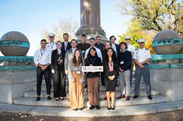 Cadets engage with civilian students during SCUSA event