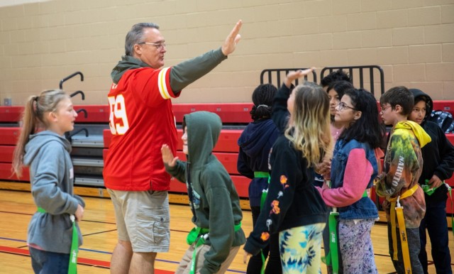 1st Infantry Division Welcomes Kansas City Chiefs to Fort Riley