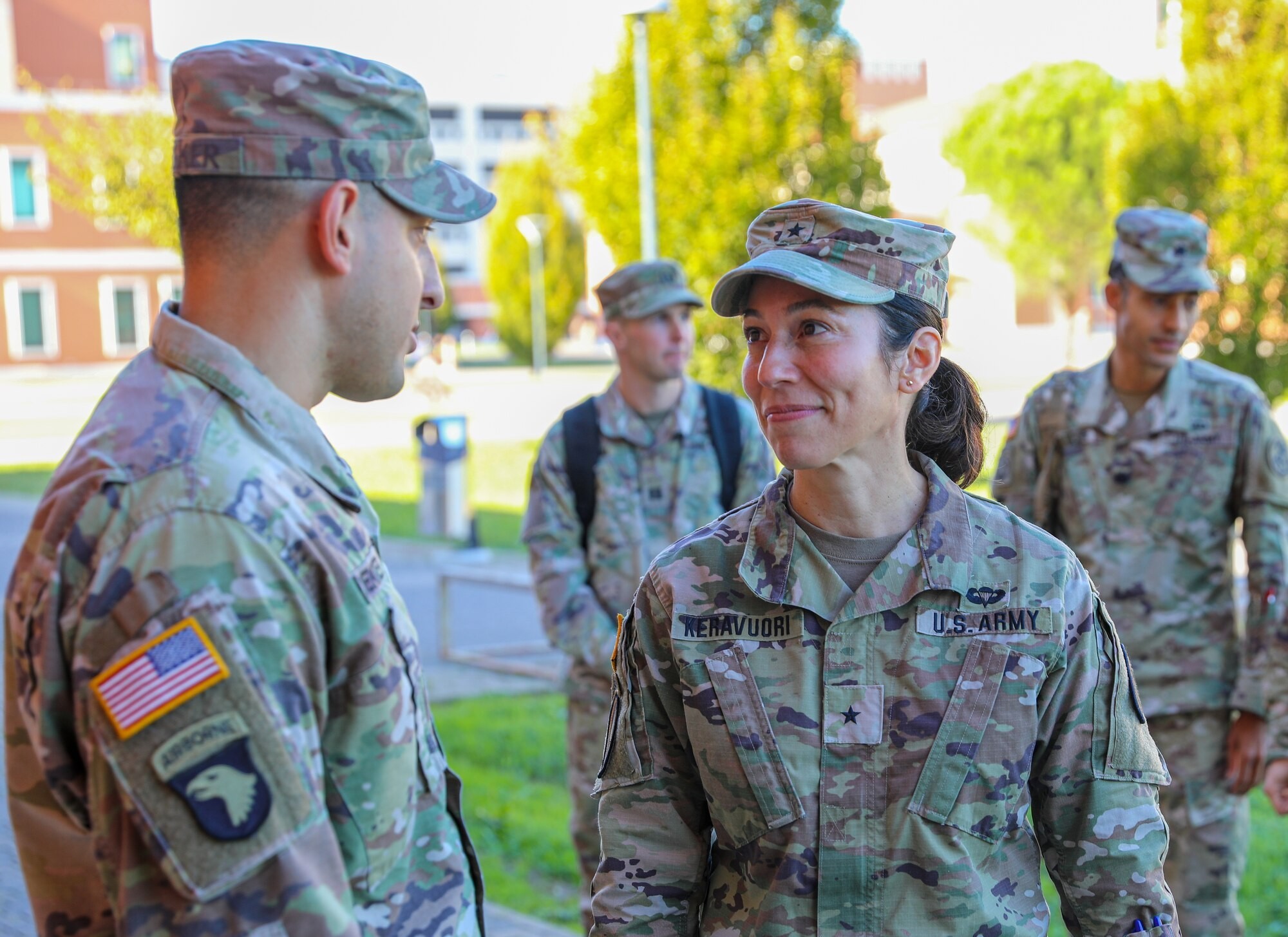 Senior U.S. Africa Command leader visits intelligence Soldiers ...