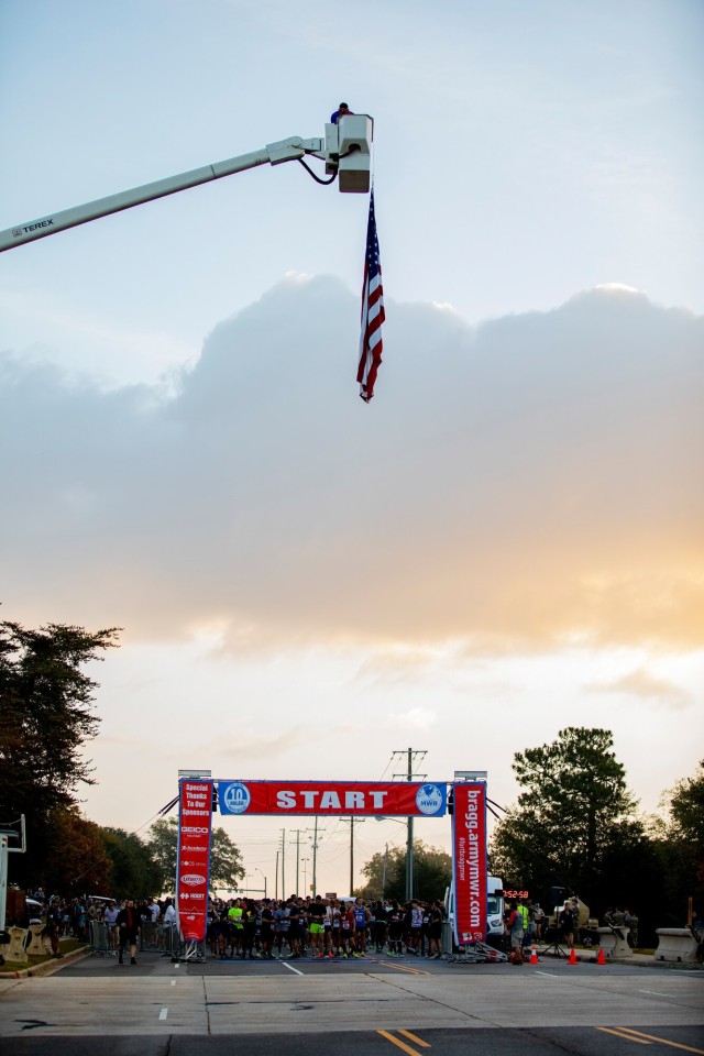 Service Members, Their Families and Civilians Participate in the 26th Annual Fort Bragg 10 Miler