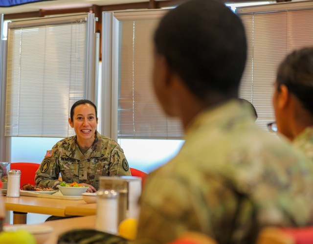 Senior U.S. Africa Command leader visits intelligence Soldiers