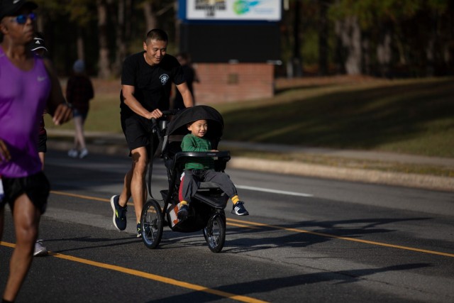 Service Members, Their Families and Civilians Participate in the 26th Annual Fort Bragg 10 Miler