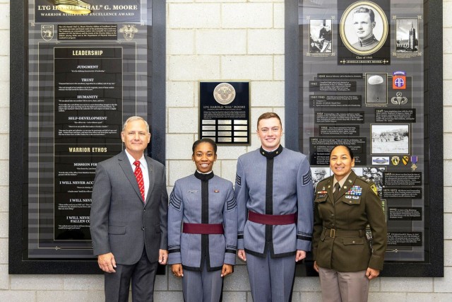Cadets display mettle, receive Hal Moore Award