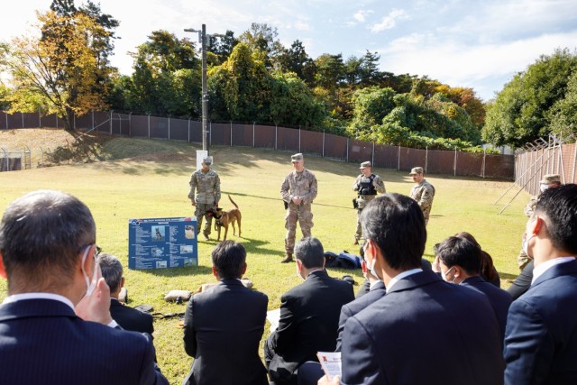 U.S. Army Garrison Japan hosts Japanese law enforcement agencies