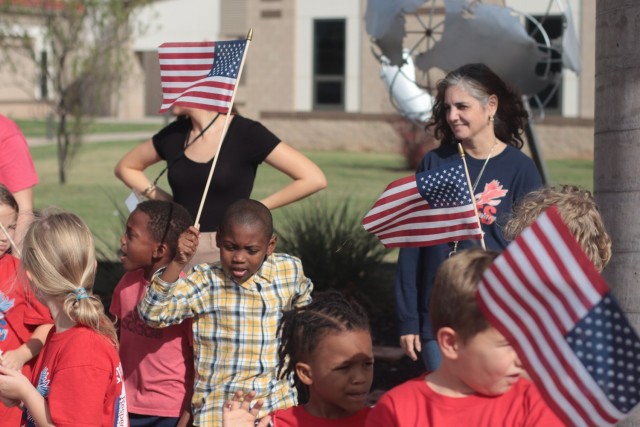 Veterans Days Parade at Freedom Elementary