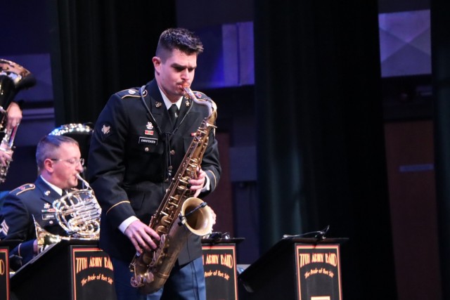 77th Army Band hosted a Salute to Veterans concert
