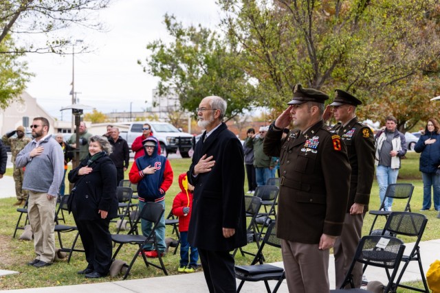 434 FA honors Veterans at Cameron University