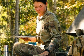 FORT STEWART, Ga. — U.S. Army 1st Lt. Isabel LaPrad, assigned to the "Can Do Battalion," 3rd Battalion, 15th Infantry Regiment, 2nd Armored Brigade Comb...