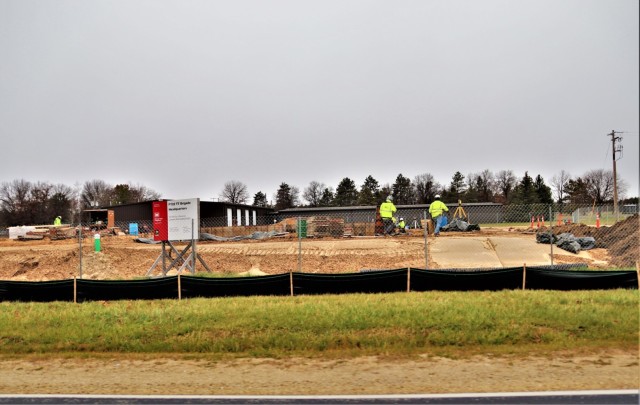 November 2022 construction operations of $11.96 million transient training brigade headquarters at Fort McCoy